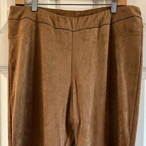 Soft Surroundings Suede Pants